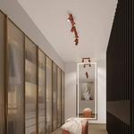 Потолочный светильник Sollux Lighting Karbon, красный - фото 3