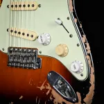 Fender Mike McCready Road Worn Stratocaster - 3-цветный солнечный всплеск (MM03679) - фото 9