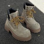 TH FABRICATE Красные унисекс ботинки Crew Martin, цвет Red - фото 8