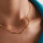 GUCCI 18K Yellow Gold ожерелье женское золото - фото 5