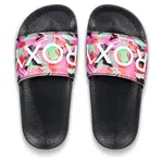 Сандалии детские Roxy Slippy, черный/красный - фото 3