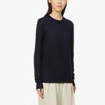 Кашемировый джемпер Cashair с круглым вырезом Joseph, синий - фото 3