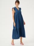 Макси платье CULTURE CU Berteline Arpa, Dark blue - фото 2