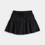 Юбка ярусами для девочки Jumping Beans, Black Luxe - фото