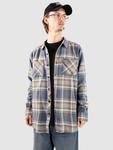 Рубашка Volcom Netastone Flannel Hemd, dark slate - фото