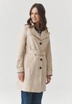 Пальто-тренч TATUUM, бежевый - фото 5