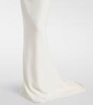 Свадебное платье из крепа Stella McCartney, белый - фото 6