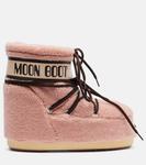 Флисовые ботинки Icon на щиколотку Moon Boot, Pink - фото 4