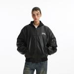 NANDCHN Пуховик унисекс черный, Black - фото 7