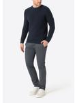 Пуловер Timezone Strickpullover Rundhals 3D Muster Regular Fit, темно-синий - фото 4
