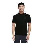 FRED PERRY Мужская черная поло - фото 4