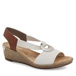 Сандалии Rieker 624H6-81 Blanco, белый - фото 2