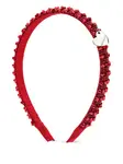Ободок с бисером Monnalisa, красный - фото 2
