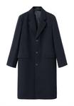 Пальто Mango Classic coat, Dark Blue - фото 5