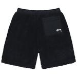 Шорты Stussy Sherpa, черные - фото 2