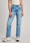 Джинсы прямого кроя Pepe Jeans, синий деним - фото 6