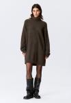 Платье Weekday ANNIE MINI TURTLENECK, Dark Brown - фото 2