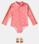 Купальник Seagull Mini Rodini, розовый - фото 2