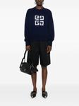 Givenchy кашемировый джемпер с логотипом 4G, синий - фото 2