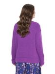 Толстовка Ulla Popken, фиолетовый - фото 3