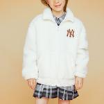 Детский топ MLB, слоновая кость - фото 4