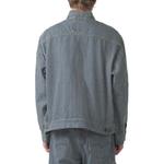 Levis Левис Полосатая куртка с карманом, Light Blue - фото 6