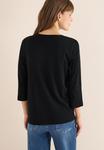 Топ Cecil Long sleeved top, Schwarz/Black - фото 2