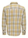 Рубашка Only & Sons Regular fit Button Up ONSMilo, цвет Lemon/Honey - фото 2