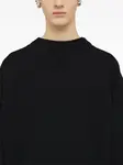 Джемпер с круглым вырезом JIL SANDER, черный - фото 4