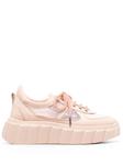 AGL кроссовки Blondie Grid на платформе, розовый - фото