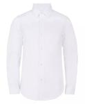 Рубашка Big Boys Husky Solid Stretch Poplin Calvin Klein, белый - фото 2