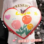 Мягкая плюшевая кукла с сердечками, высота 40 см JBBCN - фото 7