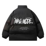 Стеганая куртка унисекс magmode, Черный/Розовый - фото 2