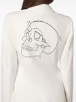 Пиджак Philipp Plein Cady LS Crystal Skull, белый - фото 5
