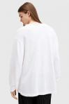 Хлопковый свитер SEARS LS CREW Allsaints, белый - фото 4
