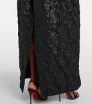 Платье Adeena с цветочным жаккардом Simkhai, Black - фото 5