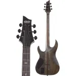 Электрогитара Schecter Guitar Research C-1 SLS Elite Evil Twin, сатиновый черный - фото 4