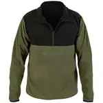 Флис Korum Embossed half zip, зеленый - фото