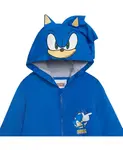 Детский дождевик с капюшоном Big Boys Ornament SEGA Sonic the Hedgehog, синий - фото 2