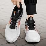 Мужские кроссовки Low Top Orange/Blue Binary, White Black Orange - фото 4