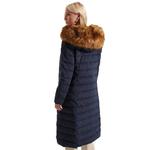 Куртка Superdry New Arctic Long Puffer, синий - фото 2