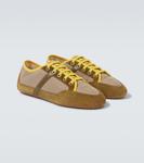 Слипоны с отделкой из замши Givenchy, Khaki/Yellow - фото 5