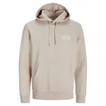 Худи Jack & Jones Corp Logo, серебряный - фото 3