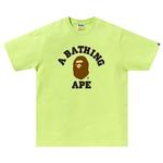 Футболка BAPE College Tee, Light Green - фото