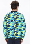Куртка Mo Bomber Jacket, Blue Multicolor/Blue - фото 3