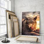 Картина на холсте Hustling Sharks Hmmm., коричневый - фото 3