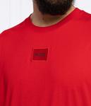 Футболка мужская Hugo с логотипом бренда, красный - фото 4