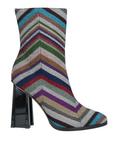Ботильоны Missoni, светло-серый - фото