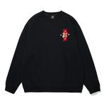 Пуловер Li-Ning Rijindoujin Knit Pullover 'Black' AWDT015-3, черный - фото