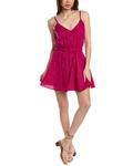 Реми Брук Мини-платье Калли Ramy Brook, розовый - фото